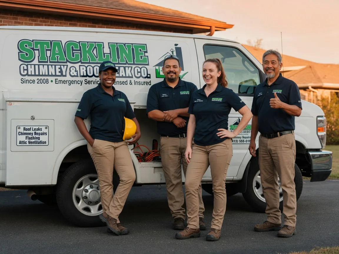 Chimney flashing repair company in Winslow, AR